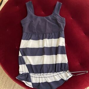 Lululemon Striped Workout Top